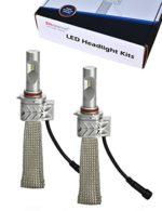 9005 LED Headlight Bulb 6500K – 8,000 LM per Set – White – Light Conversion Kit – All-in-One Sinoparcel 2 Yr Warranty