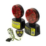 Blazer C6304 LED Round Wireless Towing Light Kit – Under 80-Inches – Red