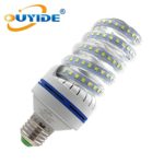 OUYIDE 180 Watt Equivalent Spiral LED Bulbs 20W Daylight 6000K LED Corn Light Bulbs 2200LM E26 E27 Base