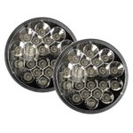 2x V-Spec 7″ Premium LED Headlight Conversions – Black 55078149AC CH2502175 6012,H6014,6015,H6016,H6017,H6024,H6026