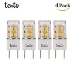 T4 G8 LED Bulb 4000k Natural Daylight 120v 20w 35w LED G8 Replacement 2.5w G8 LED COB Light Bulbs Pin Base LED Halogen Xenon Replacement Light Bulb Puck Light Bulb Under-Counter Lights Microwave Safe