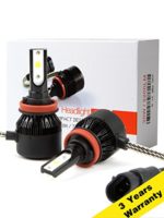 JCar LED Headlight Conversion Kit,LED Lighting Headlamp Bulbs.Led Headlight Bulbs 60W/6400LM/6500K (H11/H8/H9) ,Xenon White,3 Yr Warranty