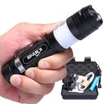 Tactical LED Flashlight, Camping Lantern, Warning Lights 3 in1 Multi-Function 1000 Lumen Flash light with 6 Mode