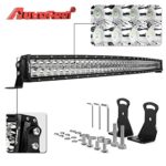 LED Light Bar, Autofeel 52 Inch 300W Curved LED Light Bar Spot Flood Combo Beam LED Work Diving Lights for Off Road Jeep ATV AWD SUV 4WD 4×4 Pickup