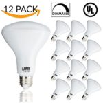 12 PACK – BR30 LED 11WATT (65W Equivalent), 4000K Cool White, DIMMABLE, Indoor/Outdoor Lighting, 850 Lumens, Flood Light Bulb, UL & ENERGY STAR LISTED