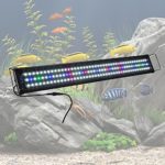 Yescom 129 Multi-Color LED Aquarium Light Extendable Full Spectrum Lamp For 36″-43inches Fish Tank