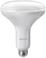 Philips LED BR40 Dimmable 800-Lumen, 5000-Kelvin, 10-Watt (65-Watt Equivalent) Flood Light Bulb with E26 Medium Base, Soft White, 6-Pack