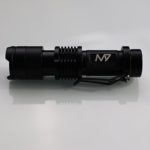 3 Mode LED Tactical Flashlight – Best for Self Defense, Compact Design for Car or Home, Fits in Pocket for Emergency. 300 Lumens – CREE – Extendable with Zoomable Adjust – IPX7 – (high, low, strobe)