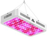 LED Grow Light, Full Spectrum 1200W with UV and IR Flower Growing Lamp of Medicinal Plants Double Chips for Indoor Greenhouse Hydroponic Plant (10W Leds 120pcs)
