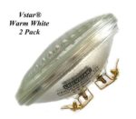 VSTAR PAR36 LED Bulb 6W 12V,600-700LM,Warm White Lamp,Eq to 35W Halogen,Pack of 2