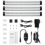 Albrillo LED Under Cabinet Lighting Dimmable Cool White 6000K, 12W 900 Lumens, 3 Pack