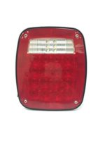 MaxxHaul 80685 Universal Square 12V Combination 38 LED Signal Tail Light – For Truck, Trailer, Boat, Jeep, SUV, RV, Vans, Flatbed ,2 Pack