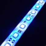 LEDENET 12V DC 12″ 5050 Aquarium LED Light – Waterproof Aluminum Lighting 9LEDs Cold White SMD 9LEDs Blue SMD Fish Tank Strip Lamp 30CM Long (12.5″ White+Blue Light)