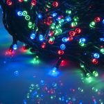 Practical Solar LED Light,Efaster 30.5M 300 LED Solar Power garlands Garden Party String Fairy Lamp Colored light (Multicolor)