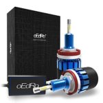 LED Headlight Bulb Conversion Kit – Unique 4-side Patch LED Headlamp H11/H8/H9,Upgraded CSP LED Chips,8000 Lumens Extremely Bright,6000K Super White,50000-Hour Heavy Duty by oEdRo,2-Year Warranty