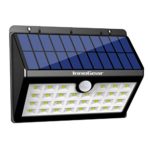 InnoGear Upgraded Solar Lights 30 LED Wall Light Outdoor Security Lighting Nightlight with Motion Sensor Detector for Garden Back Door Step Stair Fence Deck Yard Driveway, Pack of 1
