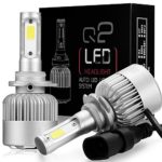 8000LM 9005 LED HeadLight Bulbs Conversion Kit CARSUN 72W Full Lights High Beam 280 Degree Lighting for Car Lamp Replacement – White(6000K) (9005)