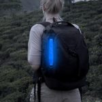 Higo Led Marker Band- Reflective Running Gear Clip-On PVC Flashing Safety Lights, Glow in the Dark Camping Gear (blue)