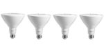 Philips LED Indoor/Outdoor Flood Bulb 4 Pack, 90 Watt Equivalent, Daylight (5000K) PAR38 Non Dimmable, Medium Screw Base