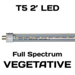 AgroLED iSunlight 2′ T5 LED Bulb – LED Grow Lights (Bloom or Vegetative Full Spectrum Options) (VEGETATIVE Spectrum)