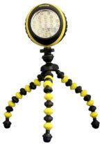 STANLEY SB0109 SquidBrite Flexible LED Work Light: Rechargeable Area Light with Magnetic Back