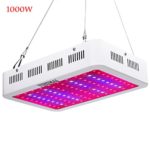 VIHIMAI LED Grow Light 1000w, Double Chips Full Spectrum with UV and IR for Indoor Plant Greenhouse Hydroponic Veg and Flower