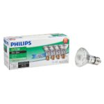 Philips 419762 Halogen 50 Watt Equivalent PAR20 Dimmable Flood Light Bulb, 4-Pack