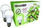 Miracle LED Almost Free Energy 100W Spectrum Grow Lite – Daylight White Full Spectrum LED Indoor Plant Growing Light Bulb for DIY Horticulture, Hydroponics, and Indoor Gardens (604301) 2Pack