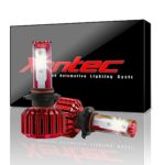 Xentec H4(9003) LED Headlight Bulb for any H4 Halogen Headlight Bulb upgrade to LED (1 pair, Cool White)