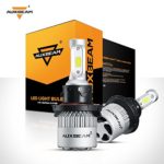 Auxbeam LED Headlight Bulb F-S2 Series LED Headlights with 2 Pcs of H13 LED Headlight Bulbs Hi-Lo Beam Bridgelux COB72W 8000lm – 1 Year Warranty