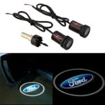 CHAMPLED® For FORD Laser Projector Logo Illuminated Emblem Under Door Step courtesy Light Lighting symbol sign badge LED Glow Car Auto Performance Tuning Accessory