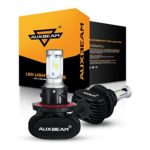 Auxbeam LED Headlight Bulbs NF-S1 Series LED Headlights with 2 Pcs of H13 PHILIPS CSP LED Headlight Conversion Kit 50W 8000lm Hi-Lo Beam – 1 Year Warranty