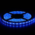 Flexible LED Strip Lights,Blue,300 Units SMD 5050 LEDs,Waterproof,12 Volt LED Light Strips, Pack of 16.4ft/5m