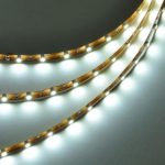 LEDwholesalers 16.4 Feet (5 Meter) Flexible LED Light Strip with 300xSMD3528 and Adhesive Back, 12 Volt, White 6000K, 2026WH