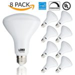 8 PACK – BR30 LED 11WATT (65W Equivalent), 5000K Daylight, DIMMABLE, Indoor/Outdoor Lighting, 850 Lumens, Flood Light Bulb, UL & ENERGY STAR LISTED