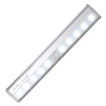 Albrillo LED Motion Sensor Closet Light Wireless Battery Operated Under Cabinet Lighting Stick on Lights for Closets,Wardrobe, Stairs with Magnetic Strip