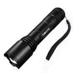 Waklyte S04D High Lumens 5 Modes Zoomable LED Tactical Flashlight with Batteries Included