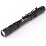 LED Flashlight, Tactical Pen Light with Super Bright CREE XPE2 R4 LED,120 Lumen Pen Flashlight,Compact and Lightweight,Waterproof IPX7,Powered By 2AAA Batteries By I-pure items