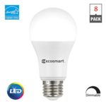 100W Equivalent Soft White A19 Energy Star and Dimmable LED Light Bulb (8-Pack)