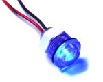 Innovative Lighting LED Bulkhead Live Well/ Recess Lights- 12 Volt DC, Blue