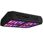 VIVOSUN 600W Full Spectrum LED Grow Light w/ 2 Reinforced 5″ Exhaust Fans for Outstanding Air Ventilation, Sparkle Ideal Wavelengths for Indoor Vegetative/Flowery/Botanic Growing [120PCS LED Diodes]