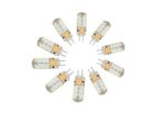NJYTouch 10PCS G4 1.5W 3014 SMD Nature White 4000K LED Dimmable Spot LED light Bulbs DC 12V Replacement Halogen Chandelier Lamps