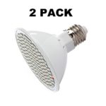 Plant Lights, Plant Bulbs for Indoor Growing Plants in Garden/Greenhouse Grow Tent, LED Light Plant Bulbs Rated Power 20W, E27 & E26 Available, 2 PACK