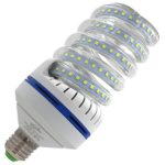 OUYIDE 200 Watt Equivalent Spiral LED Bulbs 24W Daylight 6000K LED Corn Light Bulbs 2640LM E26 E27 Base