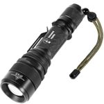 EXTENDED FAMILY S7 Outdoor waterproof tactical flashlight, LED Flashlights 1000 Lumen 5 Modes
