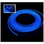 3M Neon 12V LED Light Glow EL Wire String Strip Rope Tube Car Interior Decor (Blue)