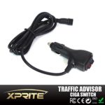 Xprite On Off Toggle Switch Cable Wire Cord W/ Cigarette Plug For Emergency Warning Traffic Advisor Vehicle Strobe Light Bar