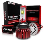 OPT7 Fluxbeam LED Headlight Kit w/ Clear Arc-Beam Bulbs – 9006 – 60w 7,000Lm 6K Cool White CREE – 2 Yr Warranty