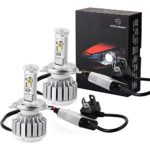 YITAMOTOR LED Headlight Bulbs H4 HB2 9003 High Low Beam Led Headlamp Kit 80w 8000Lm 6000K Replace for Halogen or HID Bulbs Cree Chips