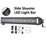 Side Shooter LED Light Bar, Offroad Town 20” 270W LED Light Bar Off Road Lights Driving Lights Led Fog Light OSRAM Work light Waterproof for Truck Jeep Motorcycle Pickup Boat, 3 Year Warranty